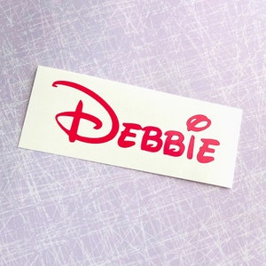 Disney Name Decal | Disney Name Sticker | Custom Disney Name | Personalized Disney Name | Disney Decal | Disney Sticker | Disney Font