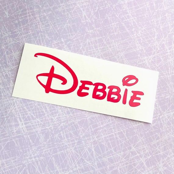 Disney Name Decal | Disney Name Sticker | Custom Disney Name | Personalized Disney Name | Disney Decal | Disney Sticker | Disney Font Il_570xn