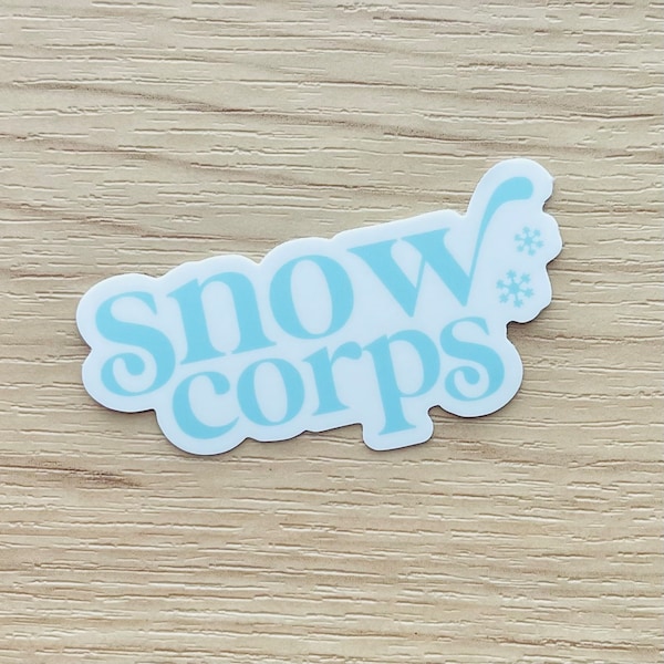 Snow Corps | Waltz of the Snowflakes | Snowflakes Sticker | Snow Sticker | Nutcracker Stickers | Nutcracker Ballet | Snow Queen Sticker