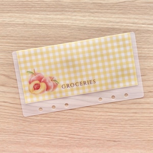 Peaches A6 Cash Envelopes