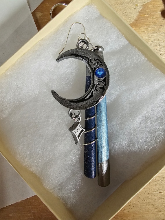 FFXIV Final Fantasy 14 Cosplay Menphina's Earring - Etsy