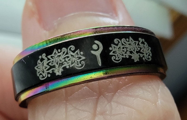 FFXIV Final Fantasy XIV Inspired Engraved Rings Etsy