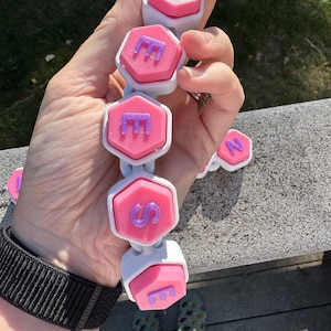 Custom Name Clicky Fidget Keychain Keycap
