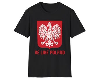 Polish Eagle Coat of Arms T-Shirt | Be Like Poland, Polish Pride Tee