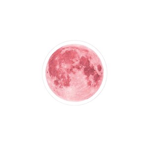 Celestial Moon Kiss-Cut Stickers, Magical Decor, Planetary Gift, Lunar Aesthetic, Laptop & Water Bottle Decor, Astrological Sticker