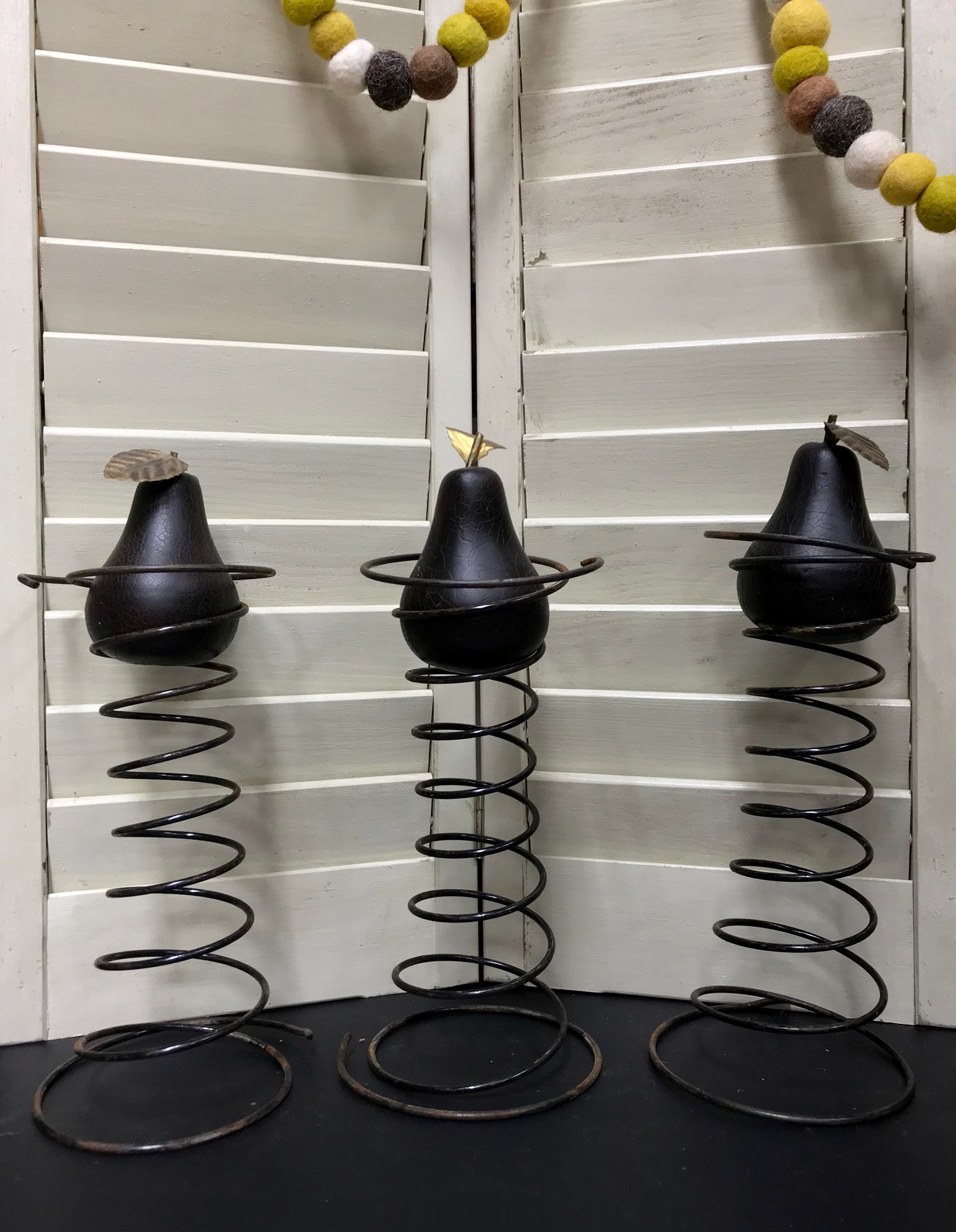 8 Vintage Metal Bed Springs Retro Coil Springs Steampunk Etsy