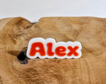 Personalisierte Namensmagnete