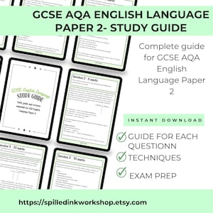 GCSE English Language Paper 2 AQA – How to Answer Every Question | Grade 9 Structures