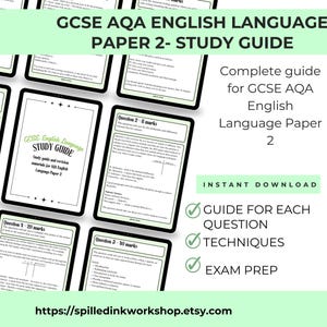 Épreuve 2 d'anglais GCSE AQA – Réussir son examen : Comment répondre à toutes les questions | Structures du programme de 9e année