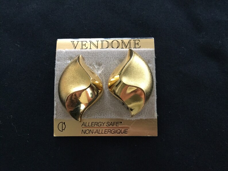 vendome jewelry clip on earrings