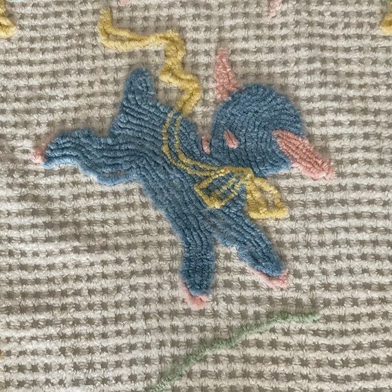 Vintage Chenille Baby Blanket Crib Blanket FREE SHIPPING Etsy Canada