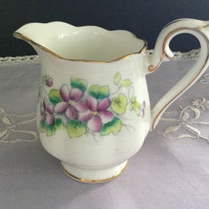 Royal Albert Sweet Violet Cream & Sugar image 2