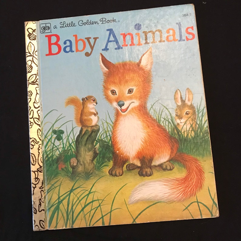 1979 Little Golden Book Baby Animals by Garth Williams FREE Etsy Ireland