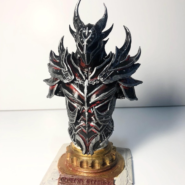 Popiersie zbroi daedrycznej Skyrim
