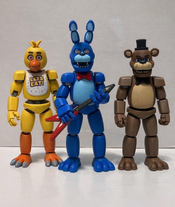 Five Nights at Freddy's フィギュア 9体セット Fnaf Inspired 9” Posable Figures - Etsy