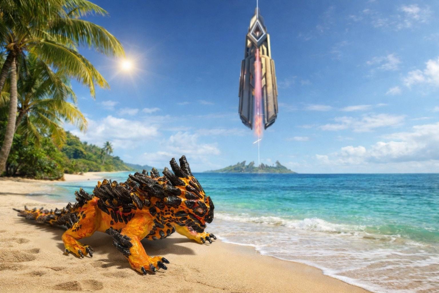 Ark Survival Evolved - Magmasaur - Etsy
