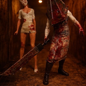 silent hill - Pyramid head & Nurse image 1