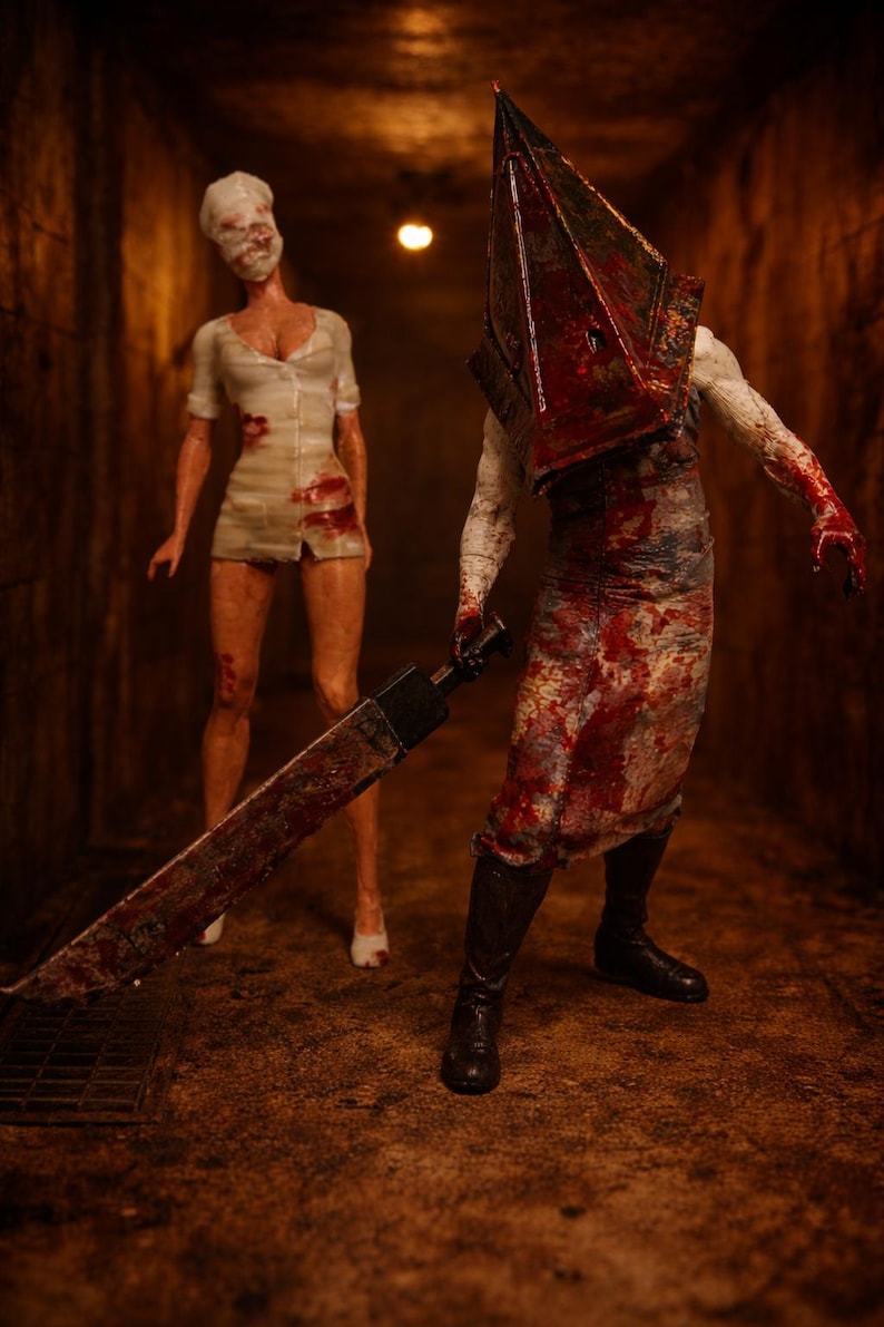silent hill - Pyramid head & Nurse image 1