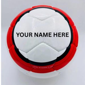 Personalized Vintage Style Football: Custom Name/Logo, Size 5 Match Ball