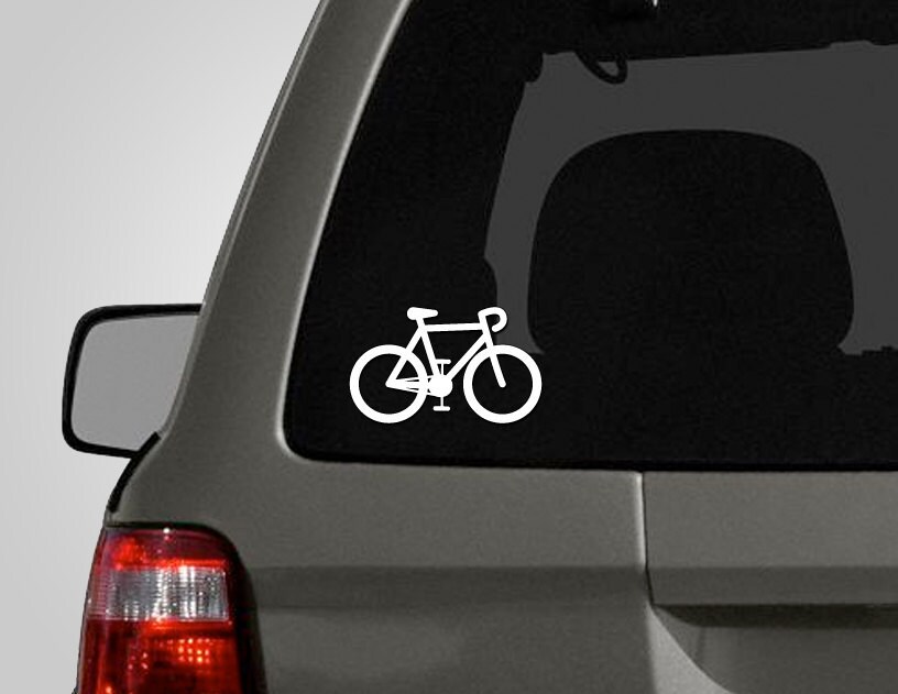 Bike Decal Bicycle Decal Biking Bike Riding Sticker Vinyl Etsy