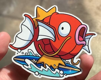 ポケモンステッカー | コイキングビニールデカール防水 | かわいい日本
