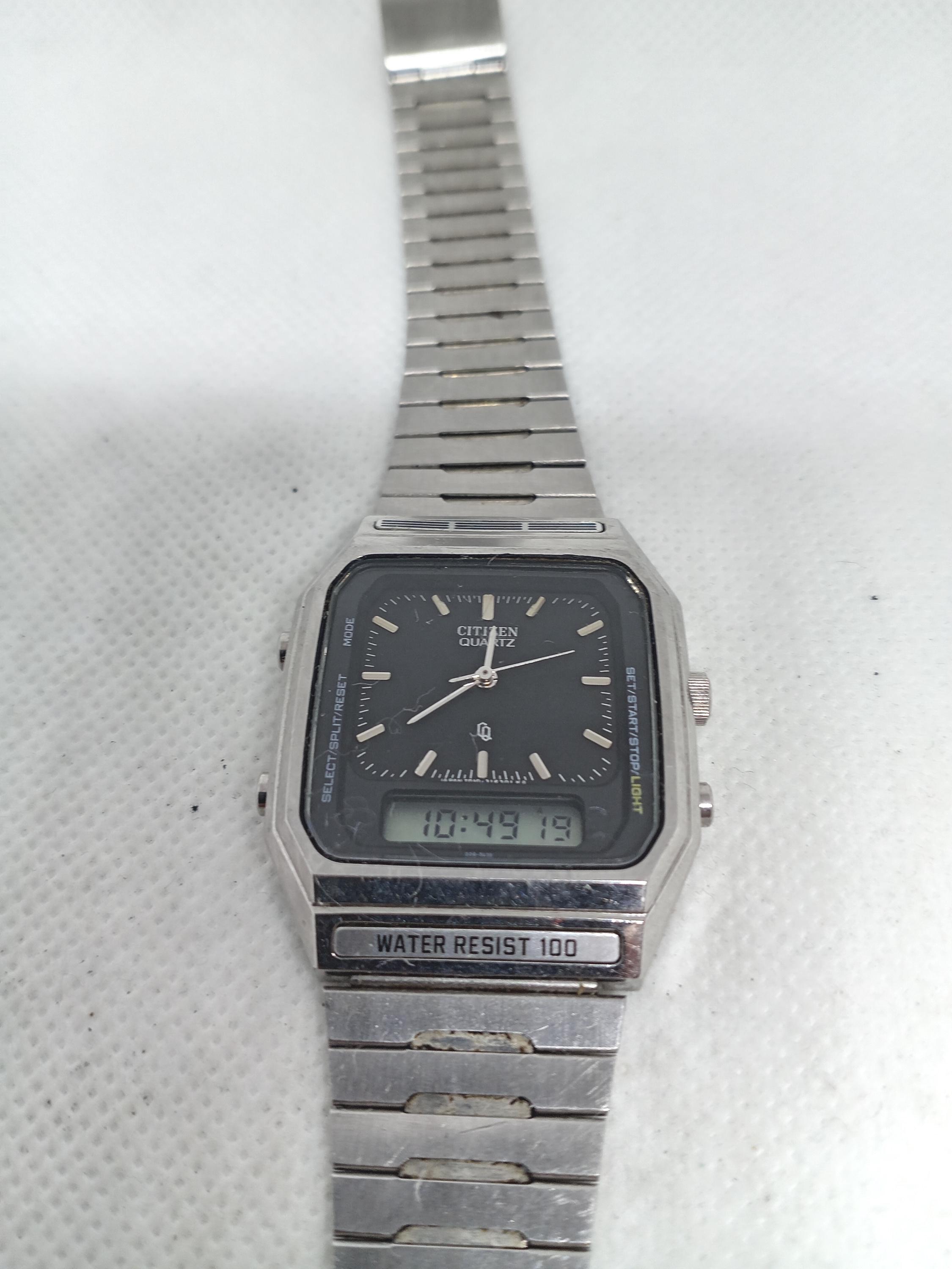 Vintage Alarm Chronograph Citizen T011-312805 Y Japan 80's. - Etsy