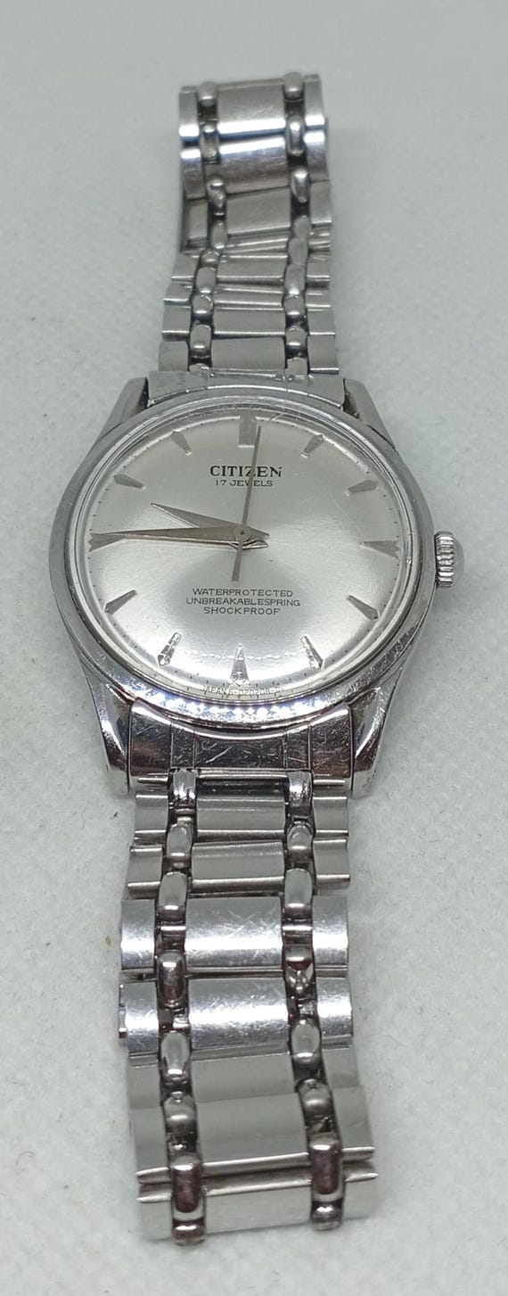 Vintage Watch Citizen 63-5537 17 Jewels Shockproof Japan 60/70s