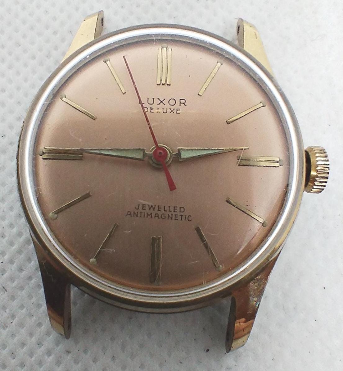 Swiss luxor watch - Etsy 日本