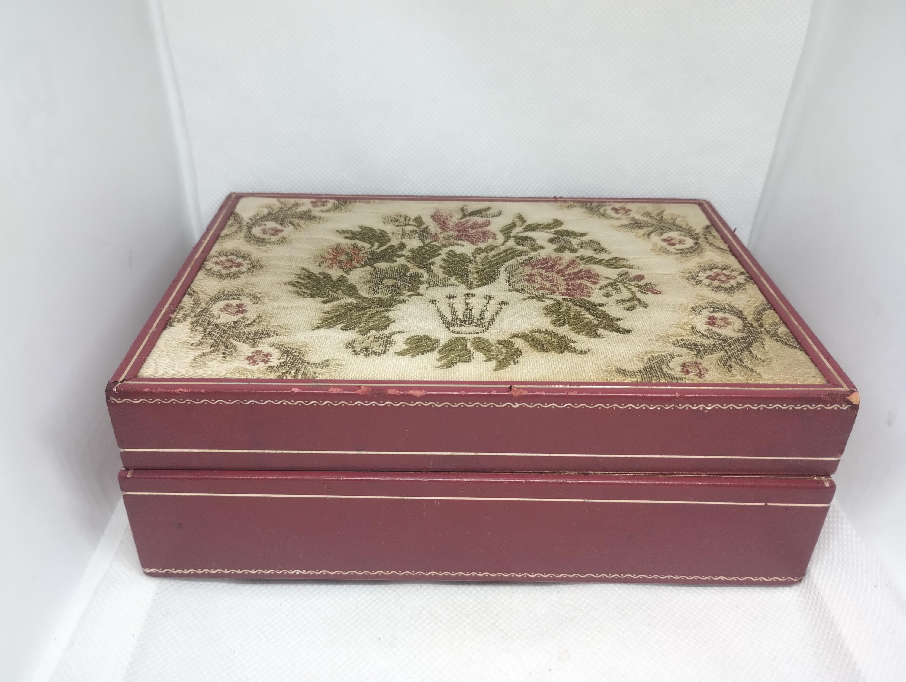 Vintage Watch Box Montres Rolex S.A. - Geneve Suisse Ref. 60.01.2