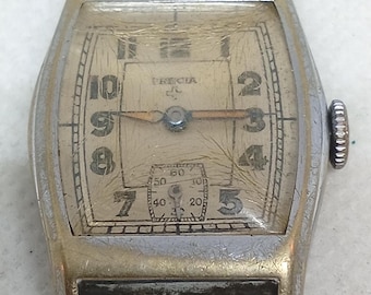 Reloj Vintage Hombre PRECIA+ Swiss Made Años 50.