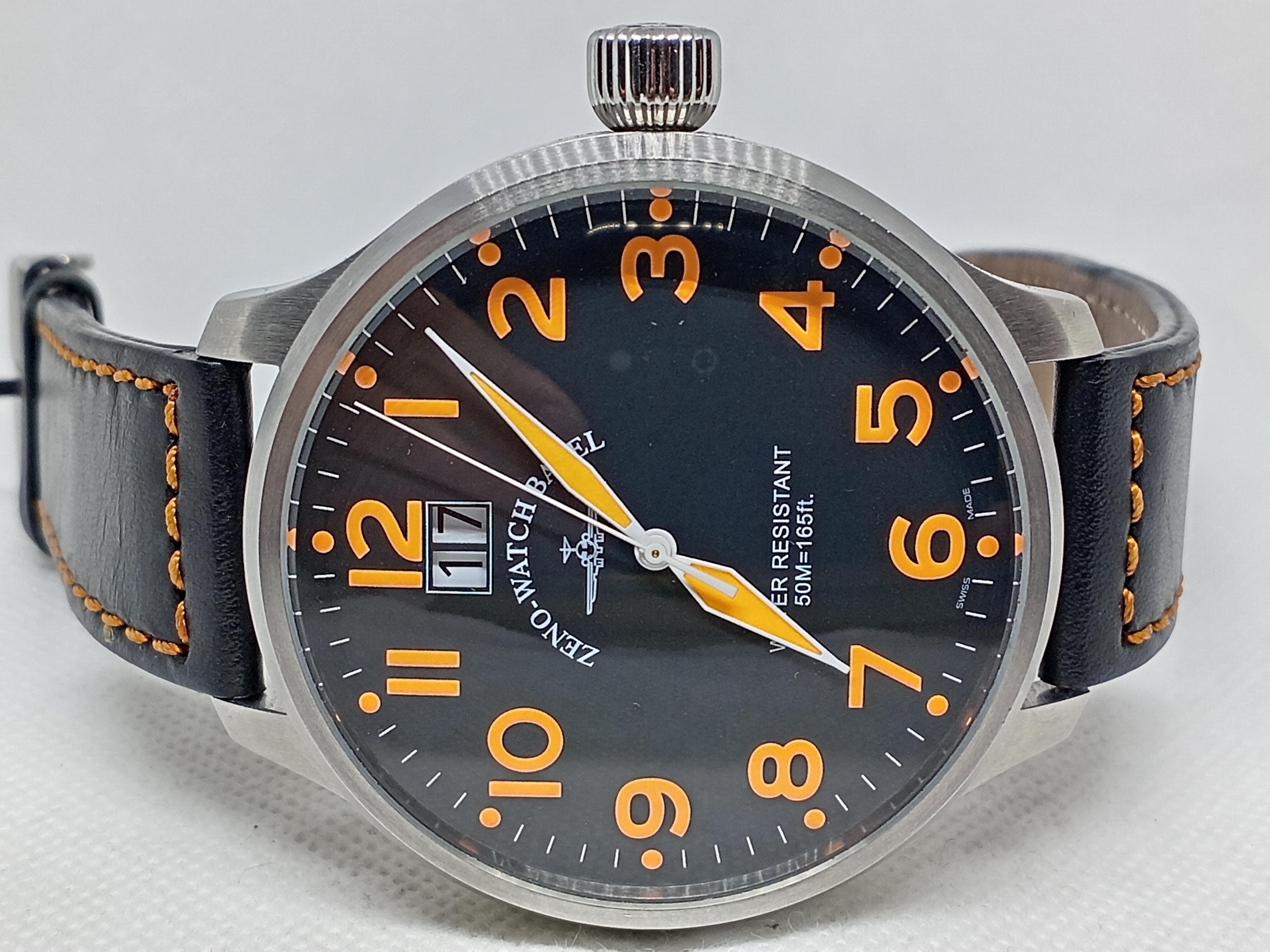 Large Zeno Watch Basel Flieger Watch Ref. 6221-7003 Swiss Made - Etsy