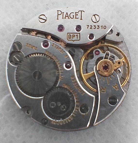 High Grade Watch Movement Piaget Caliber 9P1 Swiss Made  60's. View 4