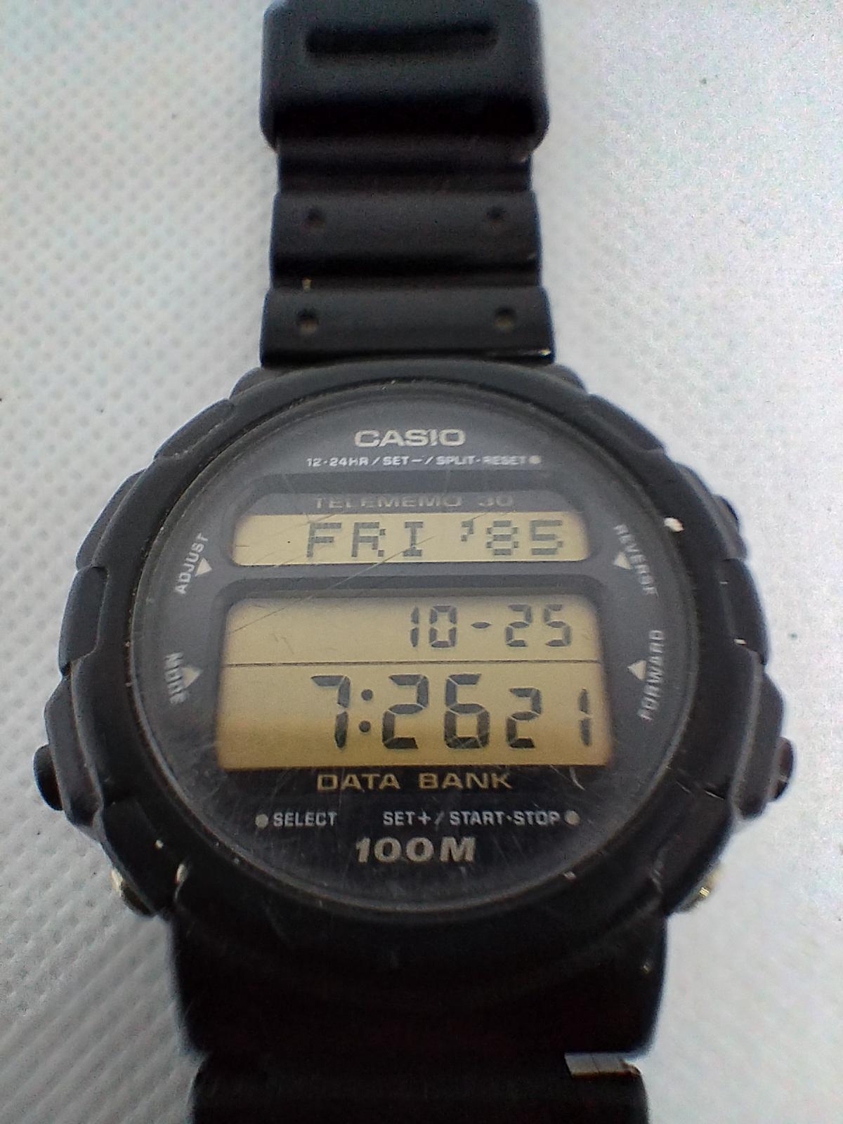 Vintage Digital Watch Casio DBW - 32 Module # 838 Made in Korea