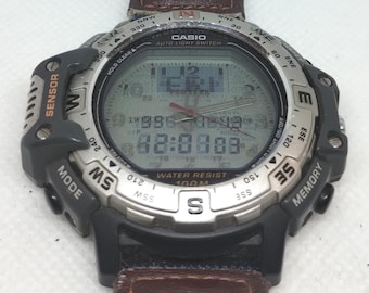 Casio PRT-50 Protrek Twincept Vintage Made in JAPAN - Etsy