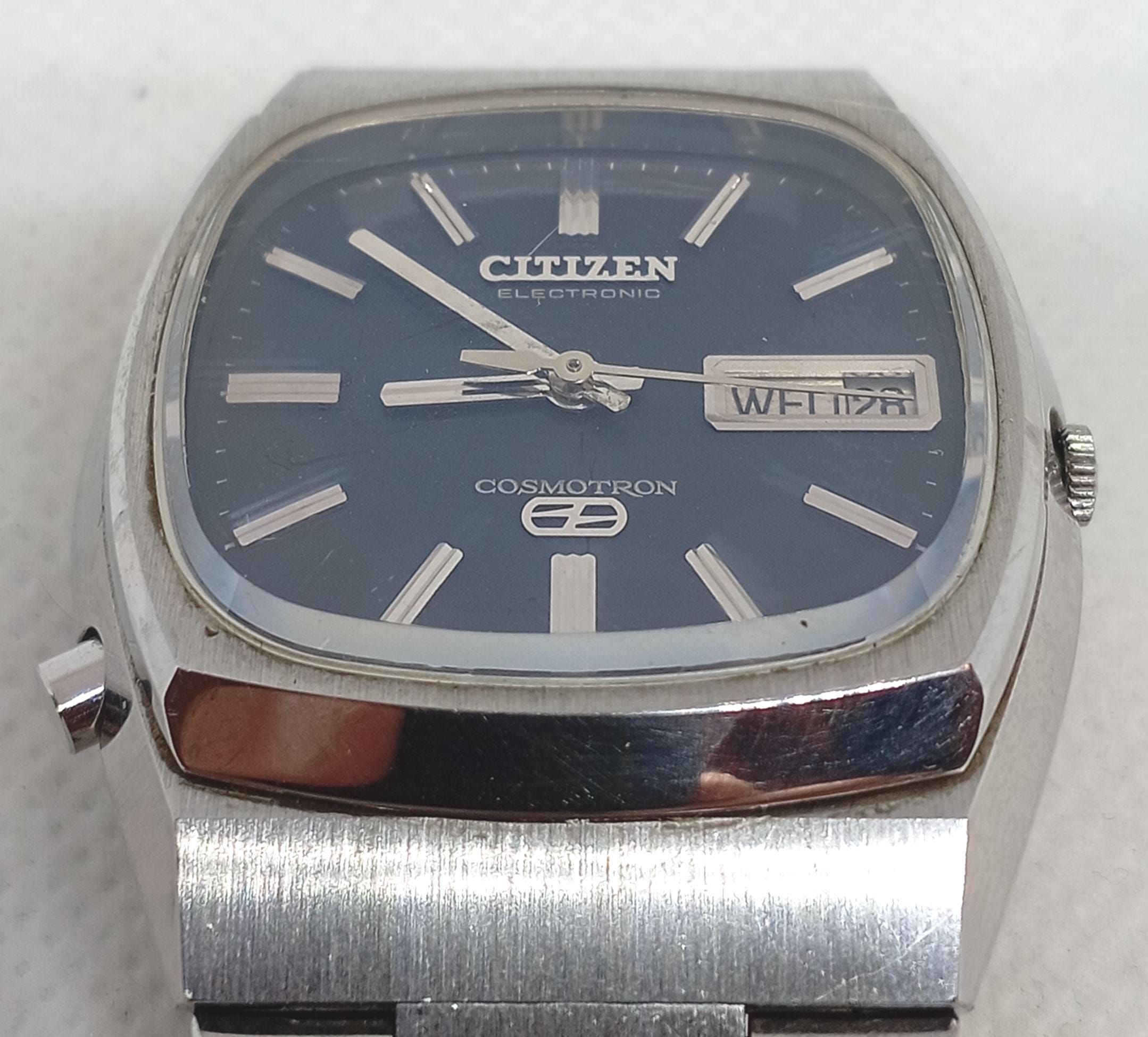 ヴィンテージウォッチ CITIZEN COSMOTRON ジャンク品 Citizen Cosmotron Watch - Etsy