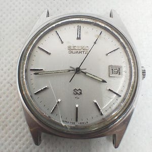 Vintage Men&#39;s watch SEIKO Quartz SQ 7122-8010 Made in Japan 80&#39;s.