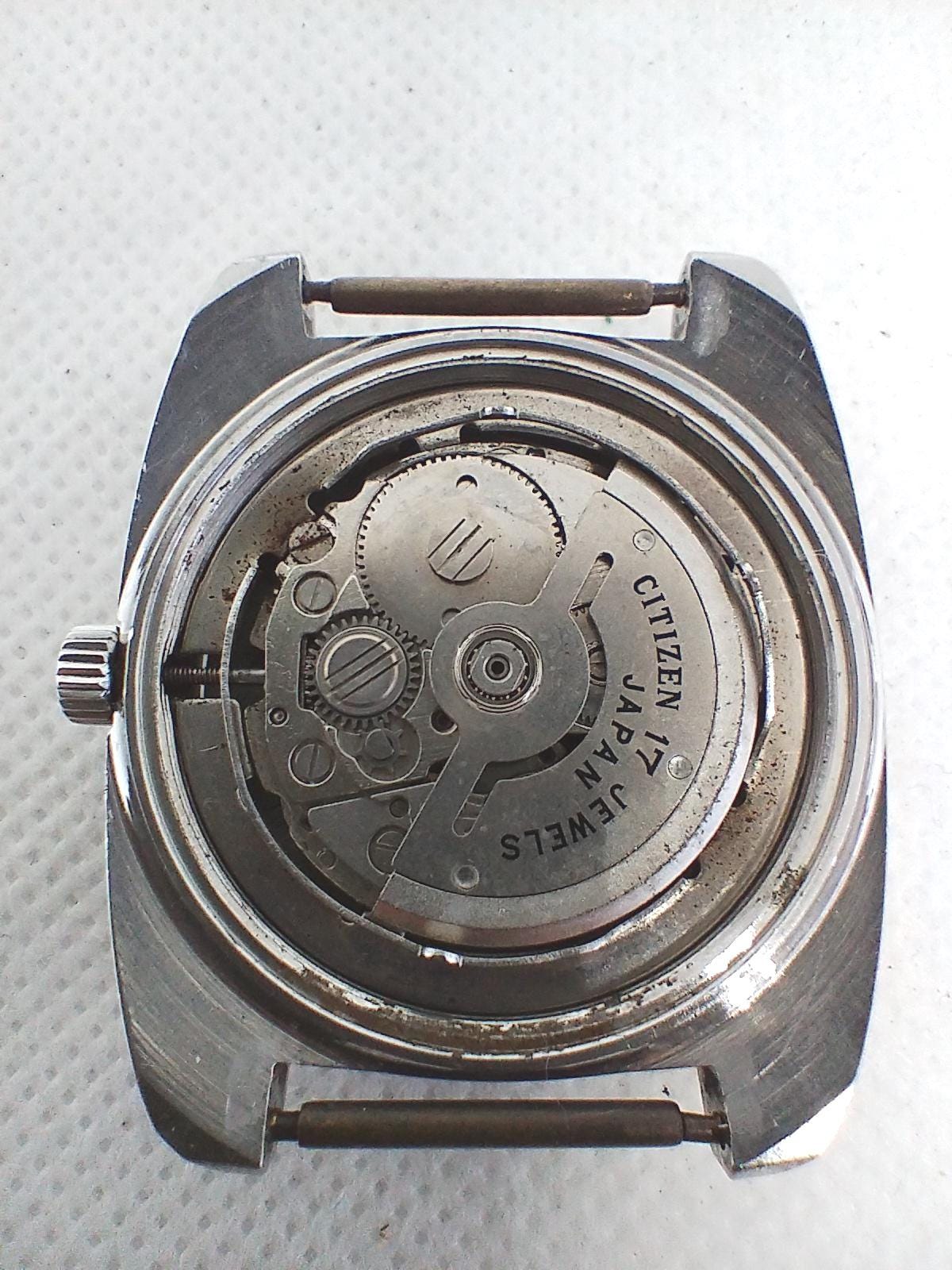 Vintage Automatic Watch Citizen 62-8018 17 Jewels Made in Japan