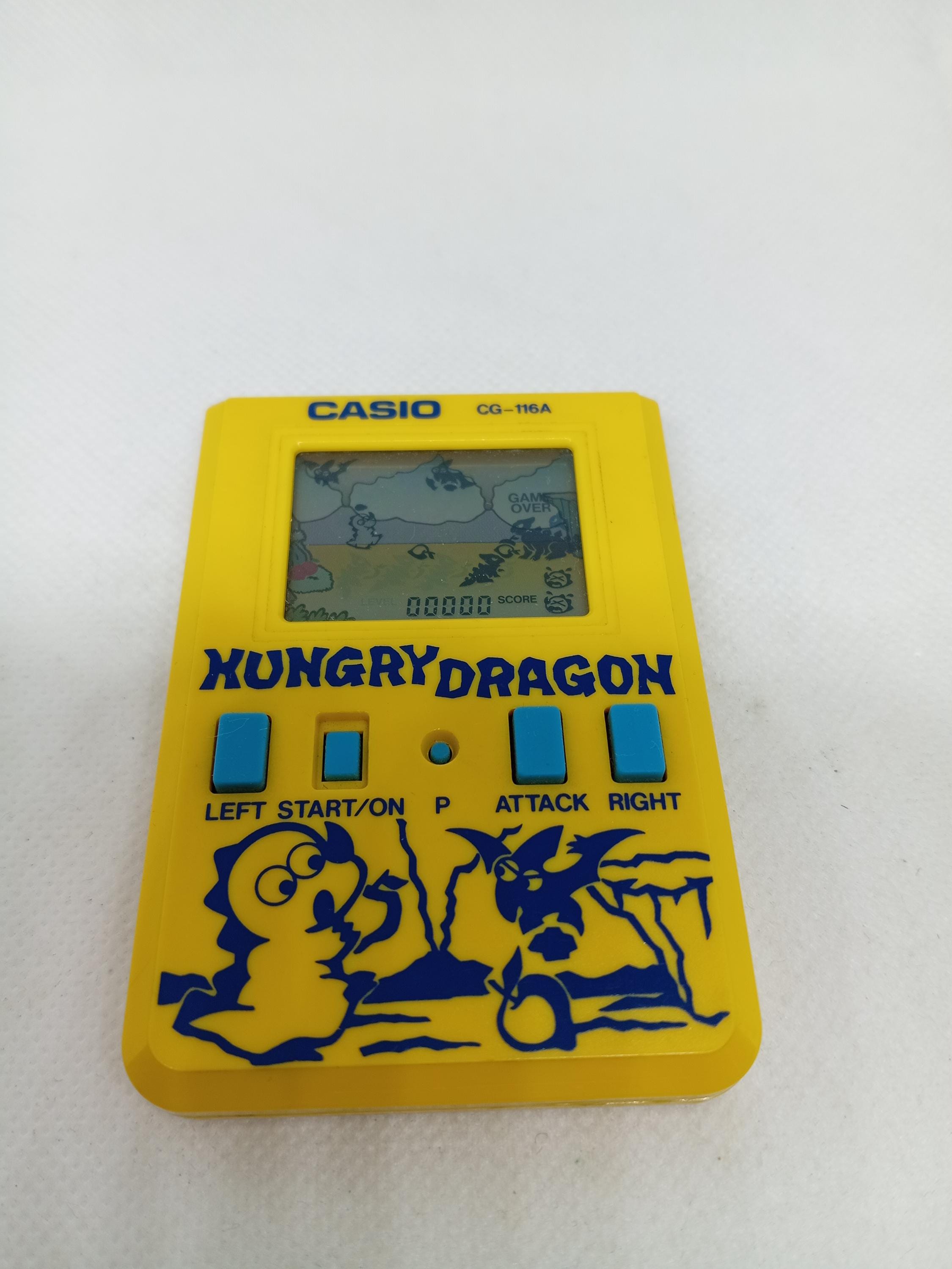 Vintage Casio Game CG-116A Hungry Dragon Japan 1987's. - Etsy