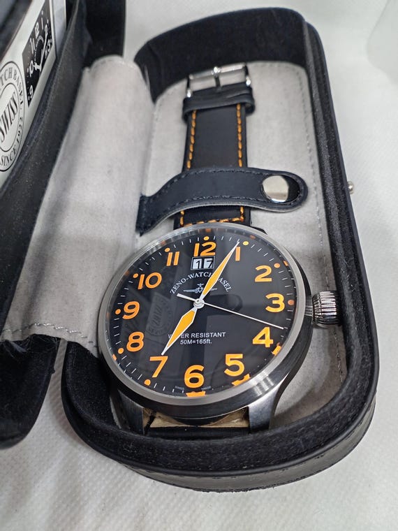 Large Zeno Watch Basel Flieger Watch Ref. 6221-7003 Swiss Made - Etsy