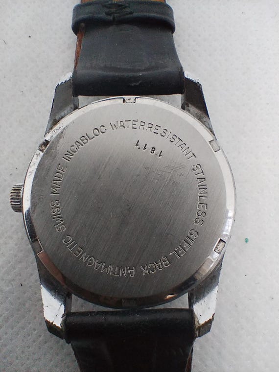Vintage Jenny Swiss Army Watch: 17 Jewels, ST Cal. 1950/51, 70s - Etsy