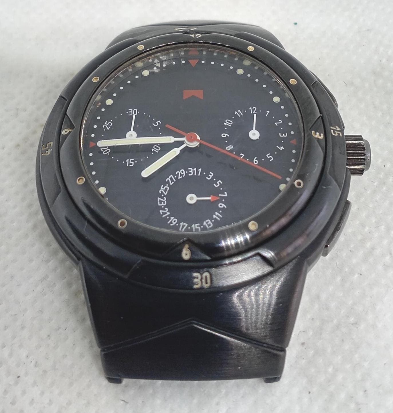 Vintage Watch Marlboro Racing F1 Pro Chrono 731 Swiss Made - Etsy