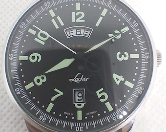 Vintage Gruen German Flieger Pilot Field Style Watch New - Etsy display picture 3
