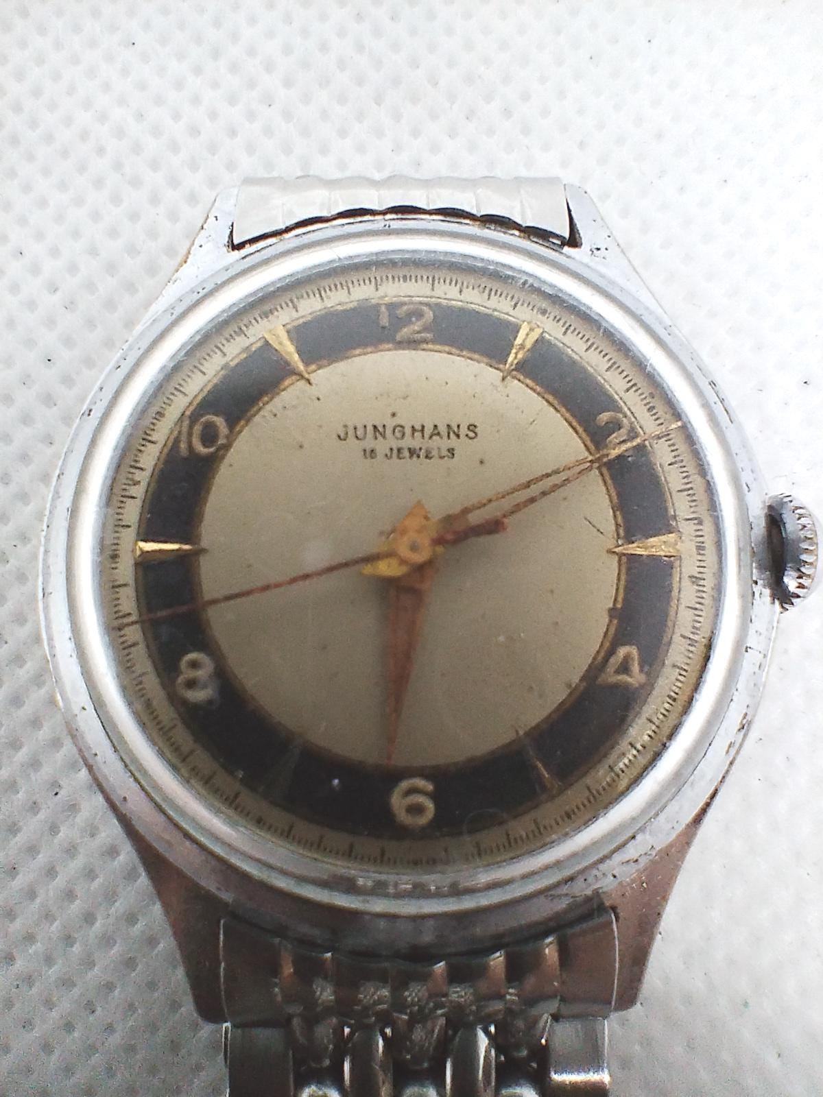 Vintage Junghans Cal. 93/1 Men's Watch - 16 Jewels, Made in