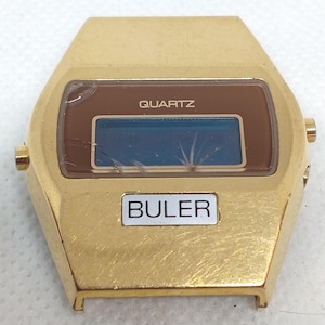 Vintage Uhr BULER Ref. 3001 Swiss Made 70er Jahre.