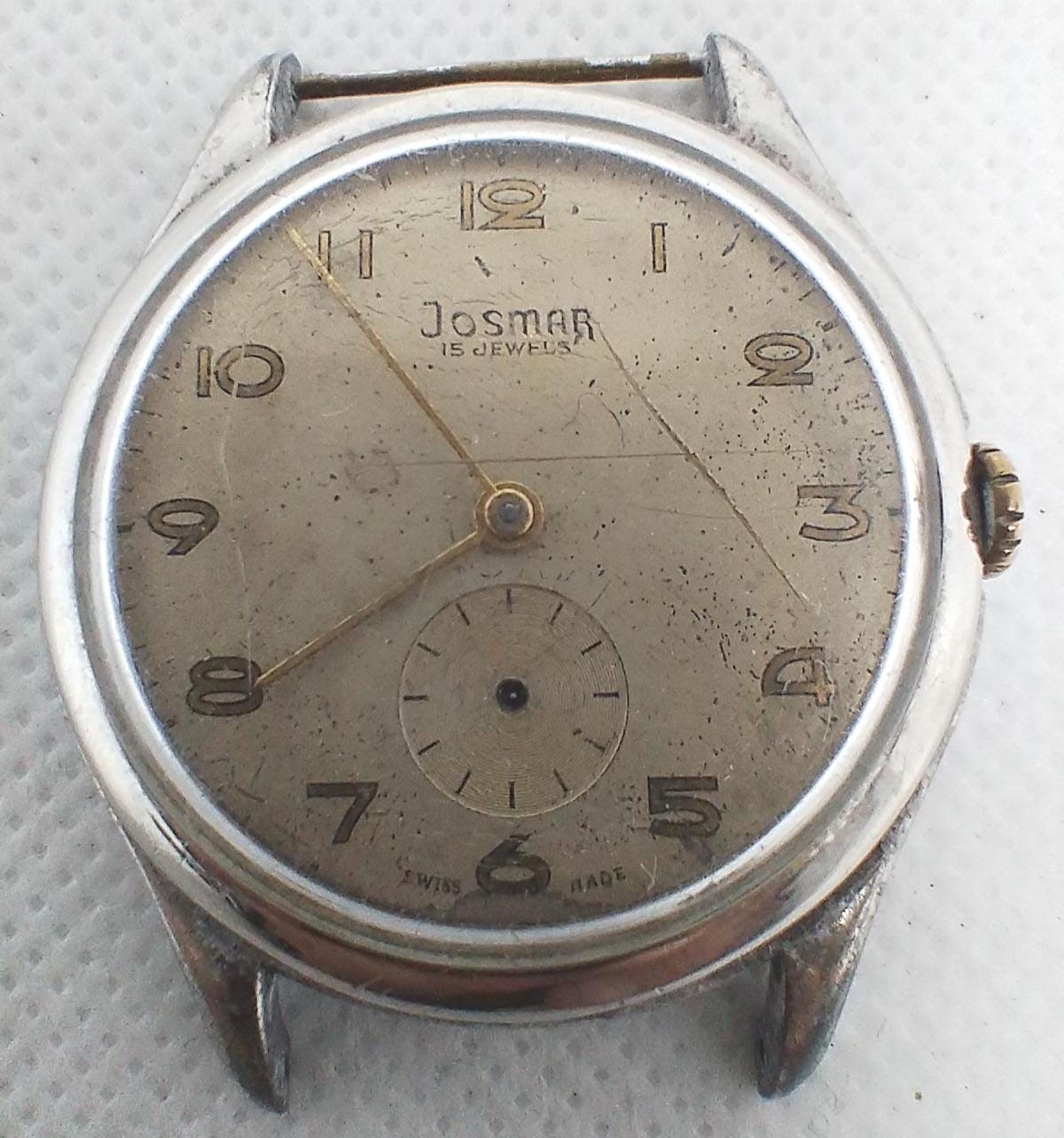 Montre Vintage Pierre Chatelain Genève Années 1950 - Mécanique Suisse Dorée - Bracelet Cuir