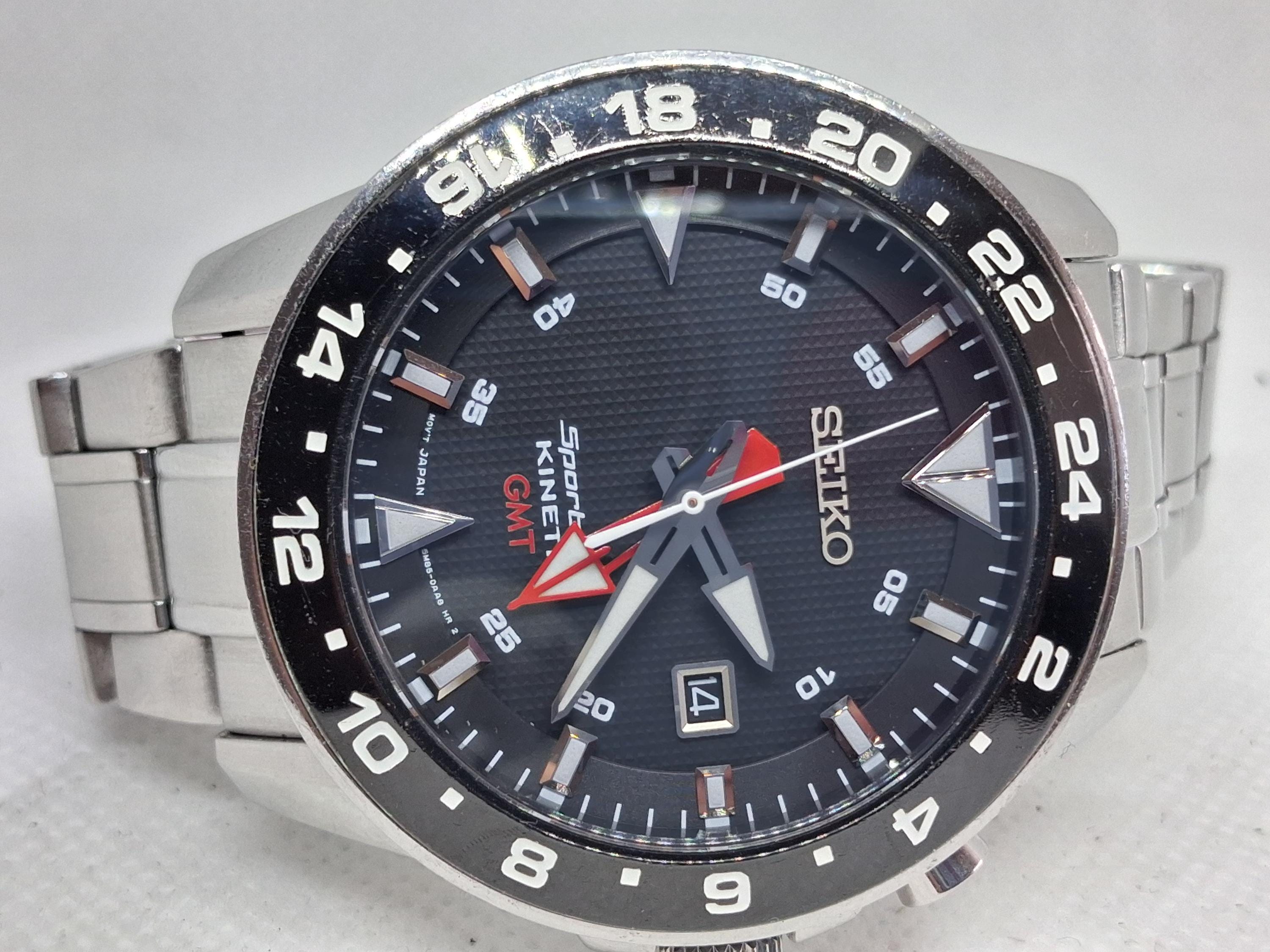 Seiko kinetic 5m42 - Etsy 日本