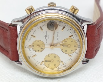 Vintage herrklocka Baume & Mercier Geneve Ref. 6103 Schweizisktillverkad 90-tal.