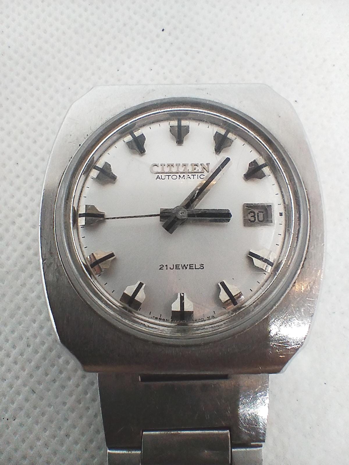 Vintage Automatic Watch Citizen 62-6457 21 Jewels Made in Japan