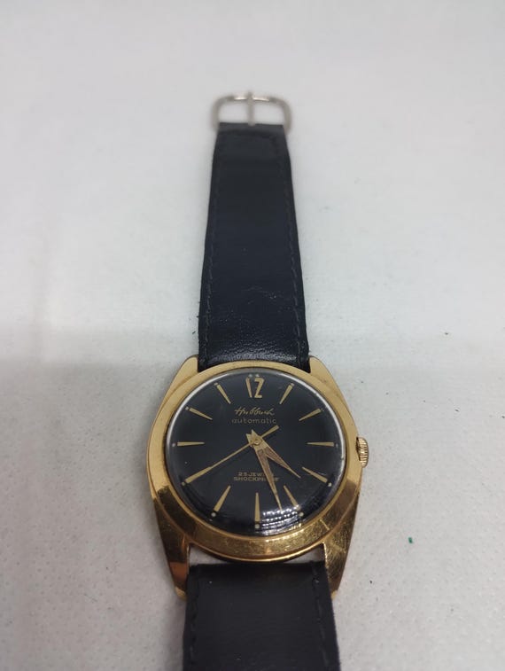 Vintage Men's Watch Hubbuch Automatic Pforzheim Made in Germany