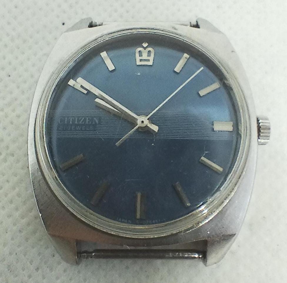 Vintage Watch Citizen 63-4239 21 Jewels Made in Japan 70's. - Etsy